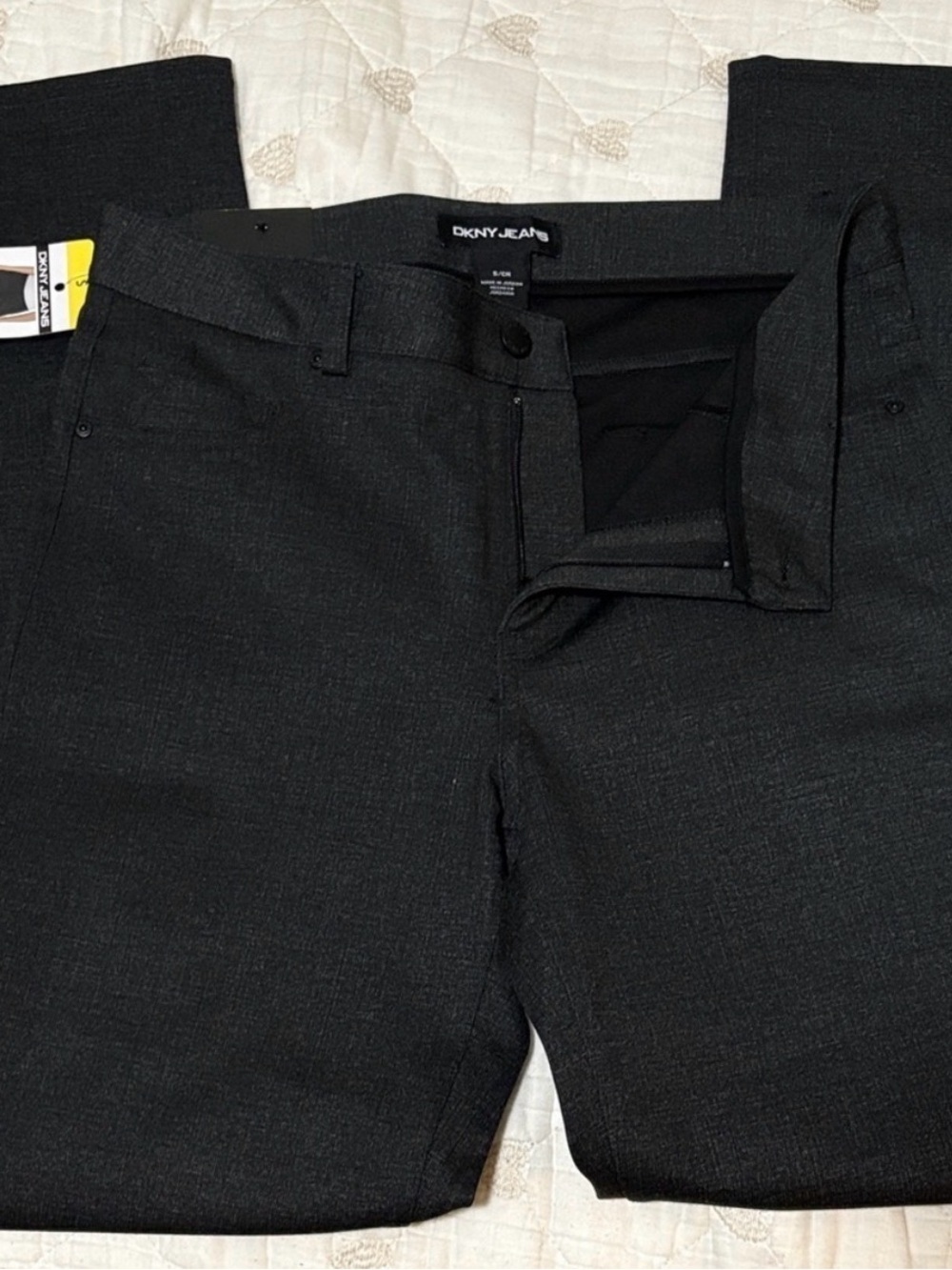 DKNY Women's Boot Cut Jeans - Black - Picture 3 of 3